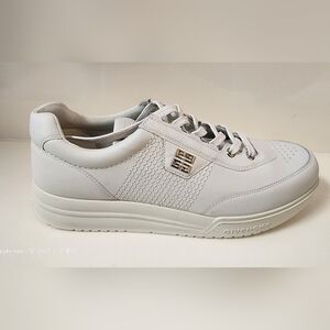 Givenchy White Leather Men's Shoes